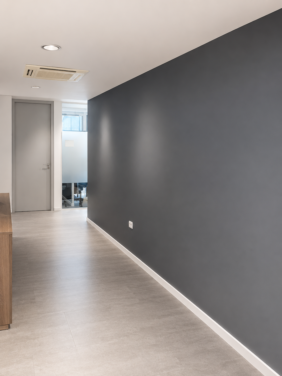 Büro nach der Renovierung