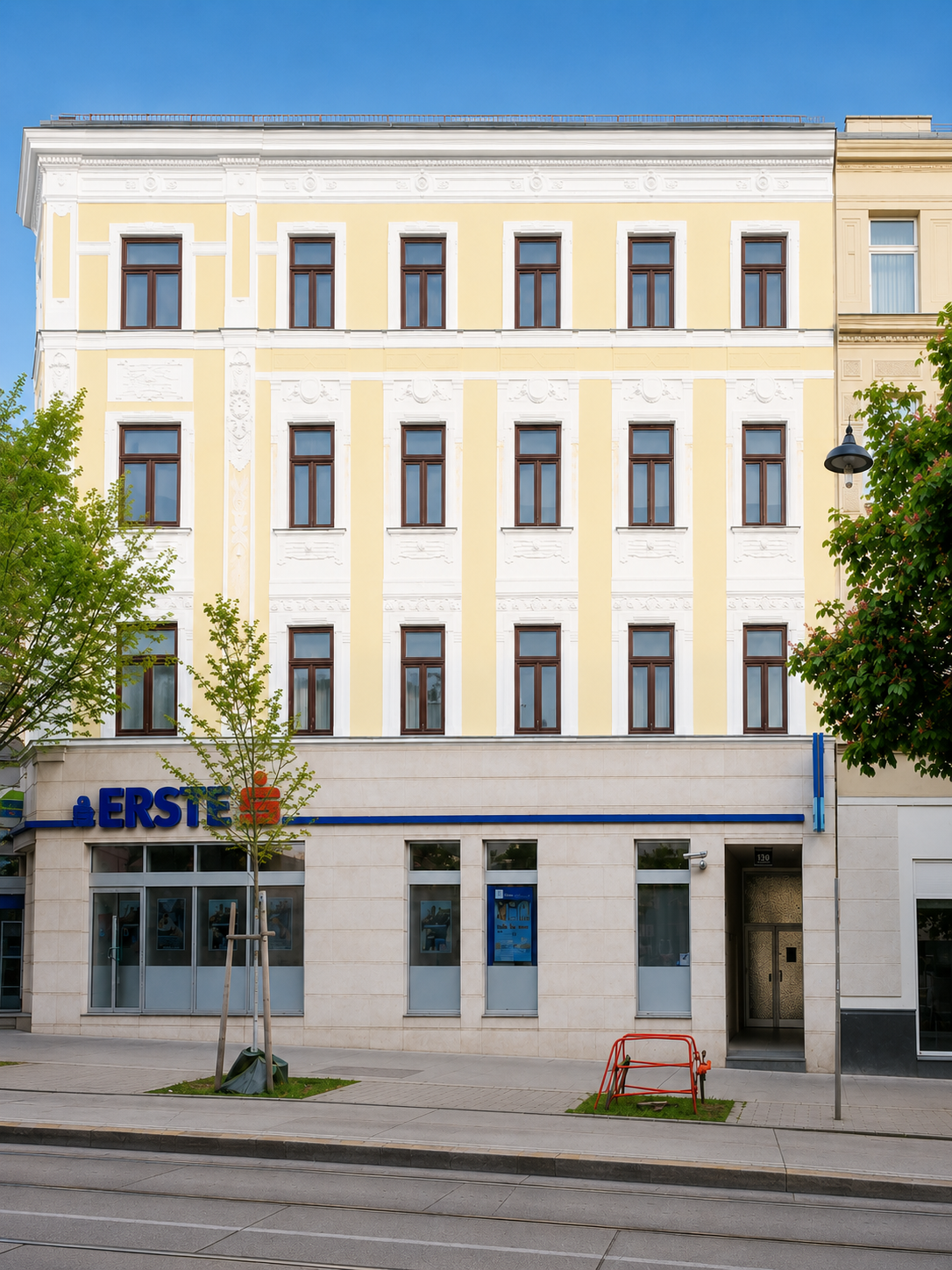Fassade nach der Sanierung
