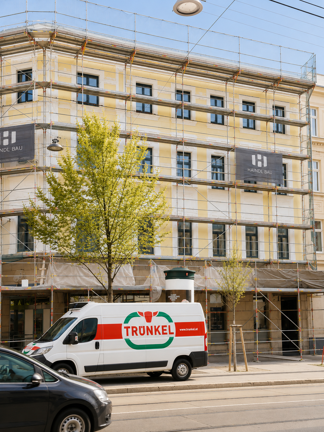 Fassade vor der Sanierung