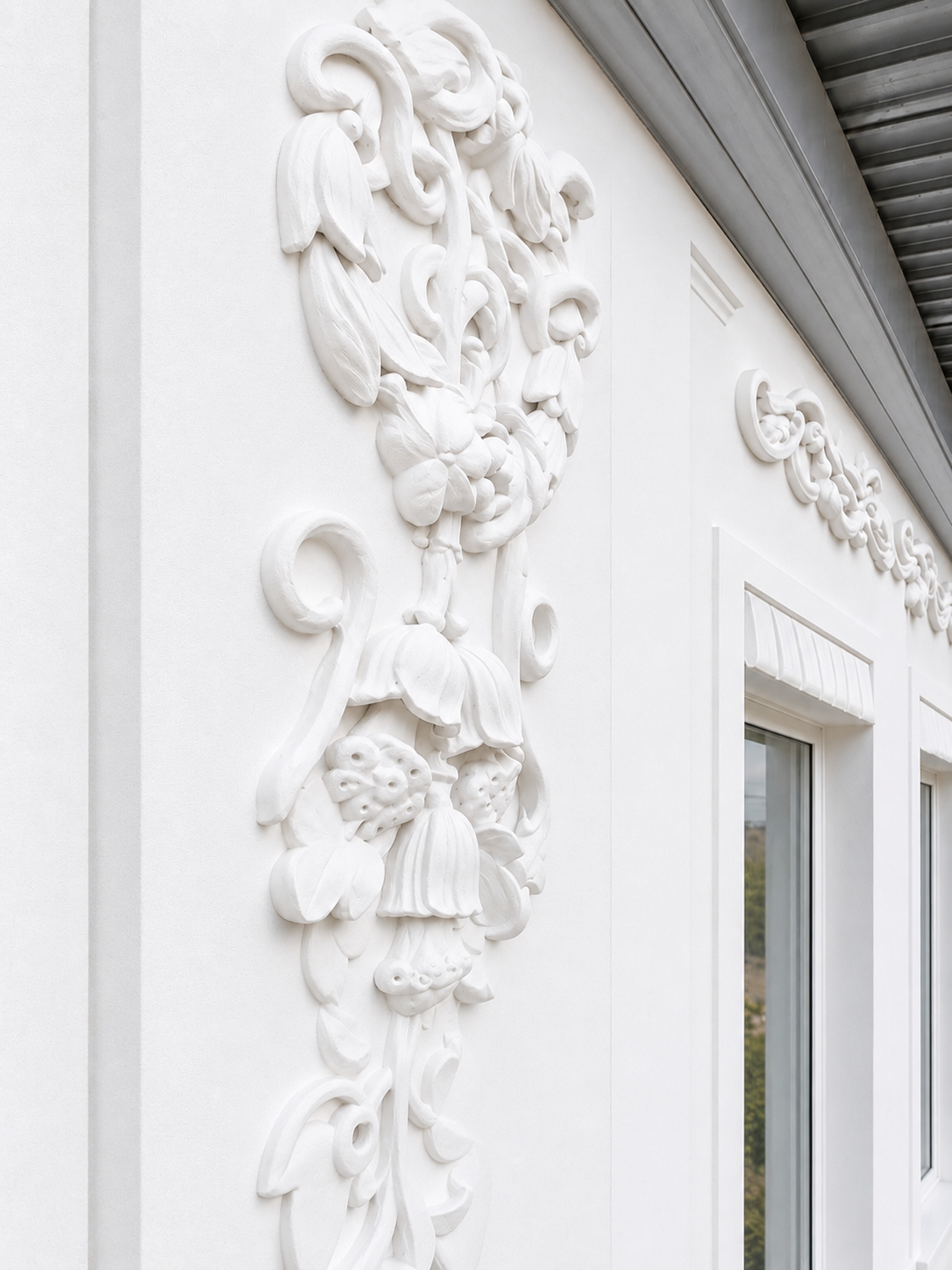 Stuckateur-Arbeit Detail